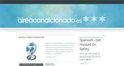 Desktop Screenshot of aireacondicionado.es